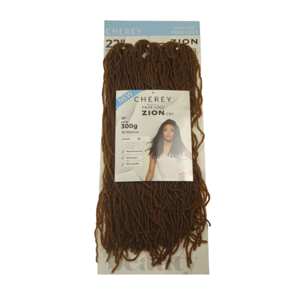 Rastas postizas Zion Hair 300 g 55 cm