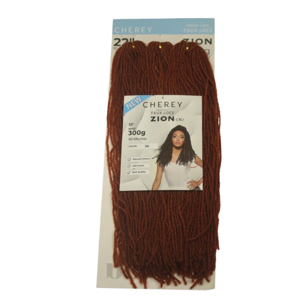 Rastas postizas Zion Hair 300 g 55 cm