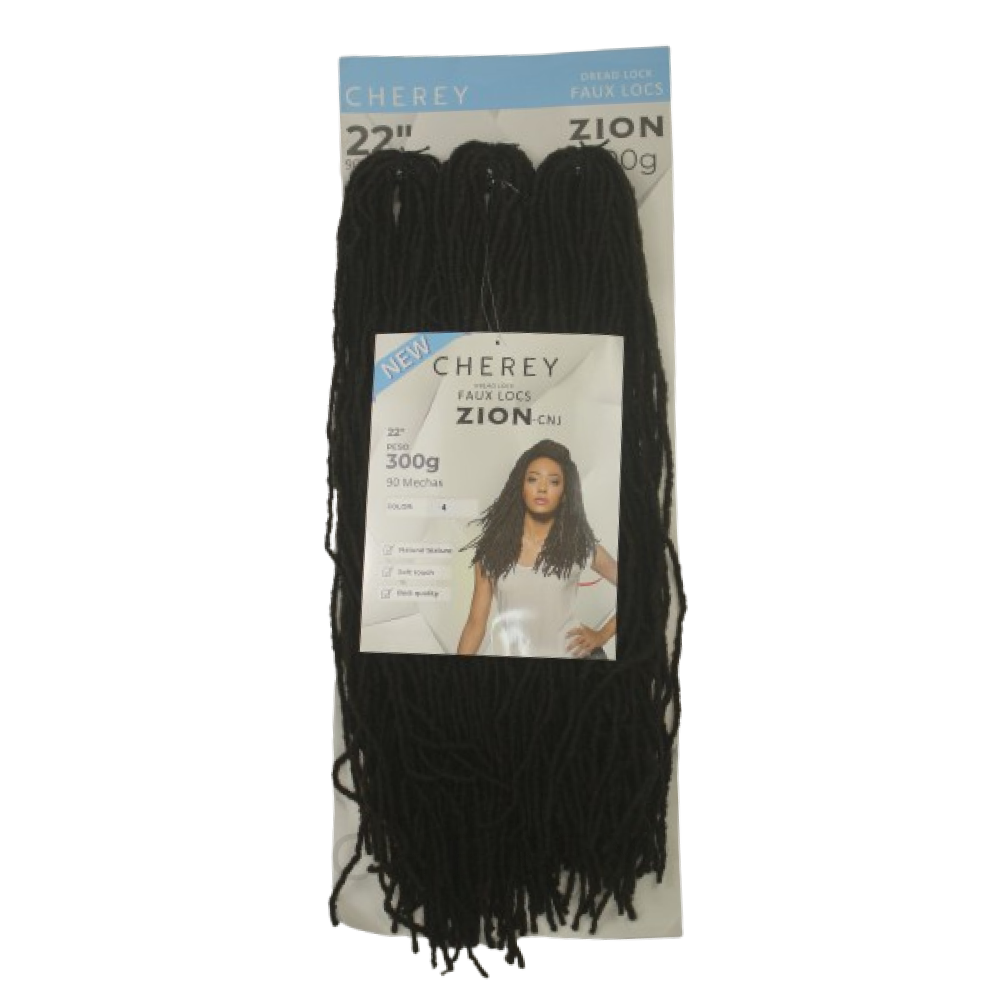 Rastas postizas Zion Hair 300 g 55 cm
