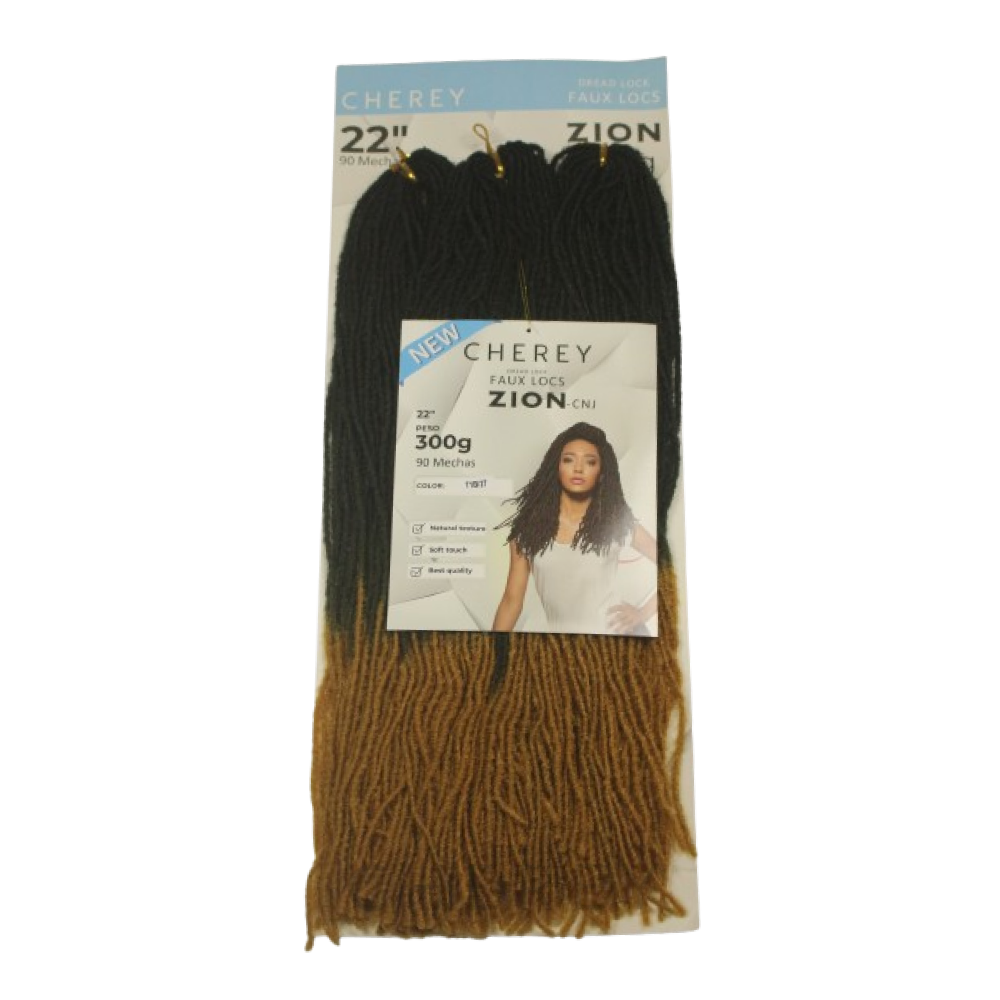 Rastas postizas Zion Hair 300 g 55 cm