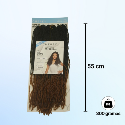 CABELO DREAD FAUX LOCS ZION 300G 55 CM