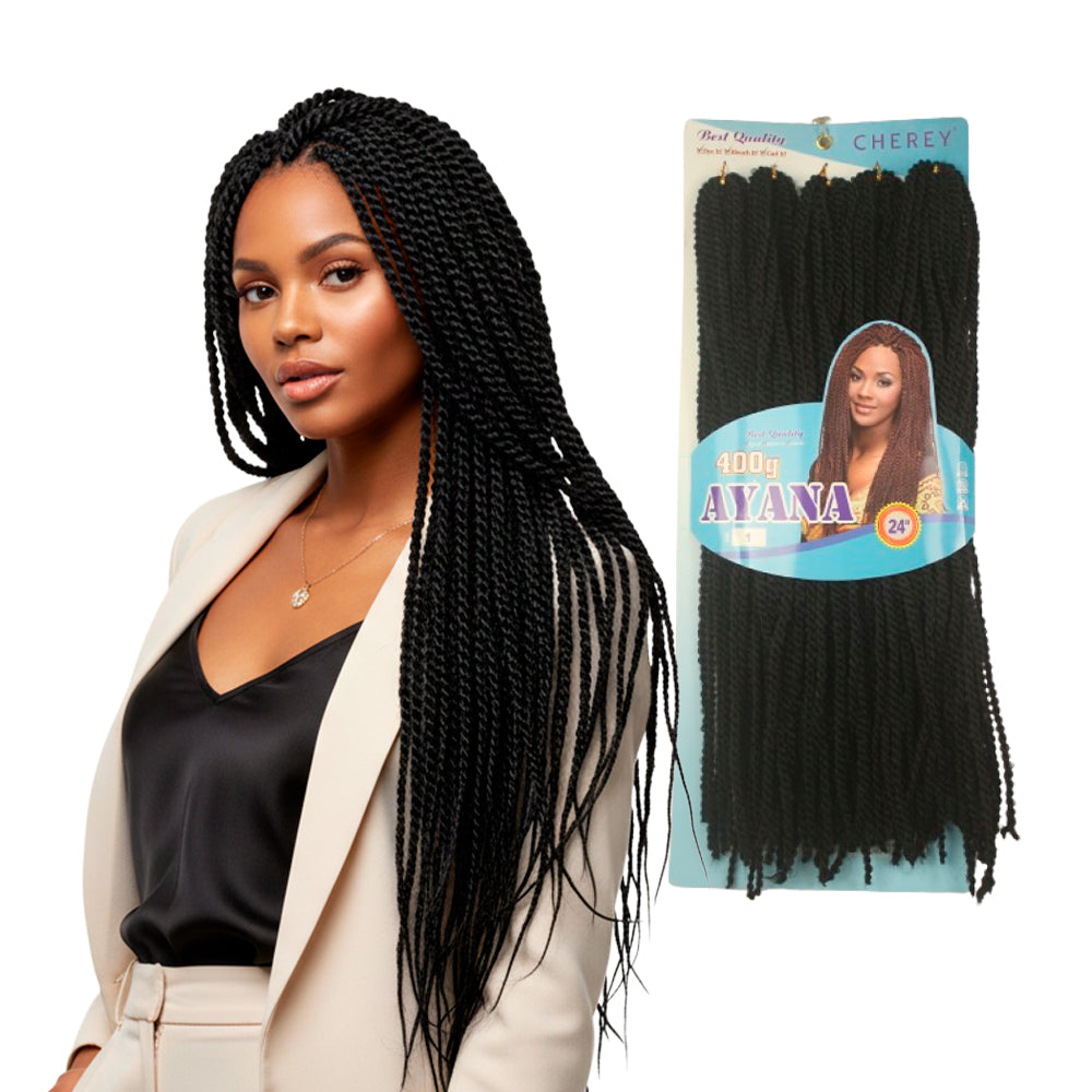 Cabelo Sintetico em espiral Ayana 60 cm 400 g