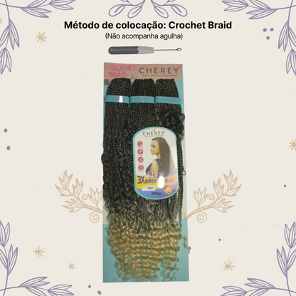 Aplique Gypsy 3x Cabelo Boho Box 300gr Crochet Braid