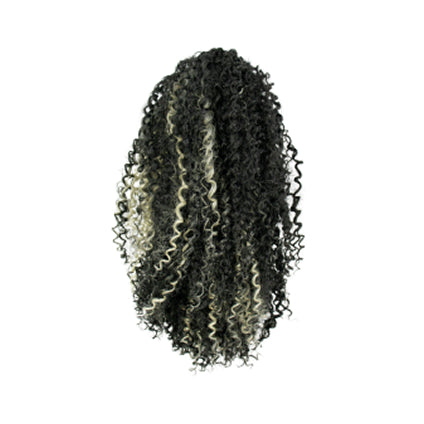 Aplique Coque Afro Puff Fibra Sintética P10