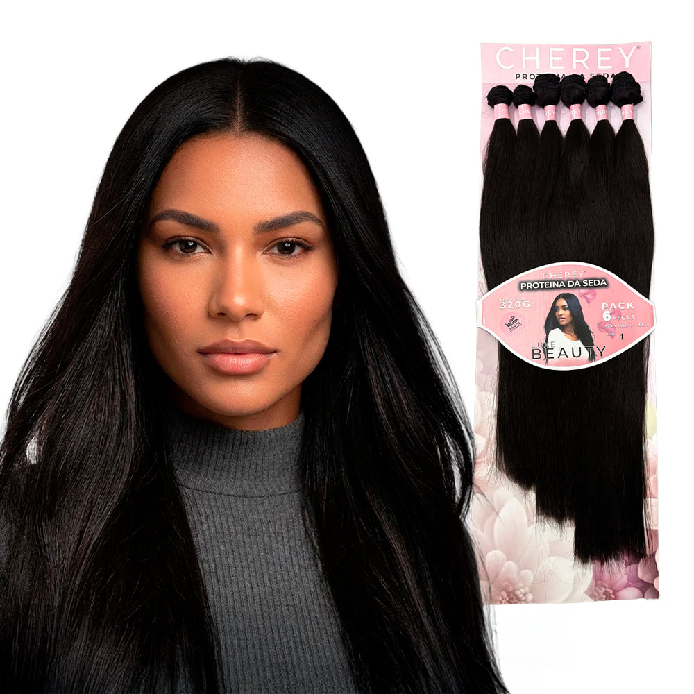 Cabelo Liso Proteína Seda Beauty – 320g