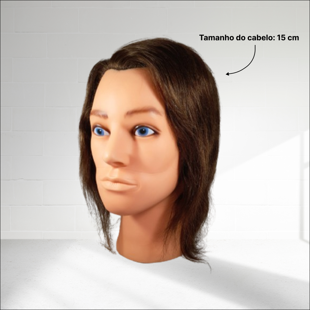 Manequim Natural  Masculino  S/barba