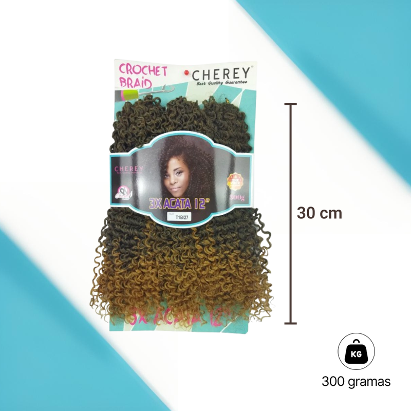 Cabelo Orgânico Cacheado Premium Acata 300G