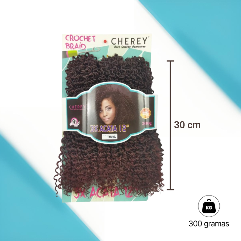 Cabelo Orgânico Cacheado Premium Acata 300G