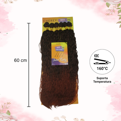 Isabel Curly Bio Fiber Hair 6x 300g For Interlacing