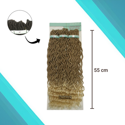 Cabelo Goddess Curl Fibra Sintética 260g