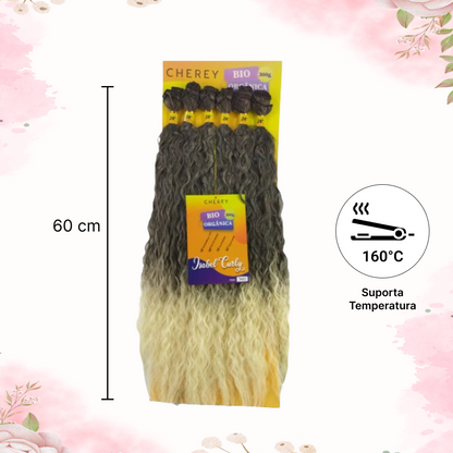 Isabel Curly Bio Fiber Hair 6x 300g For Interlacing