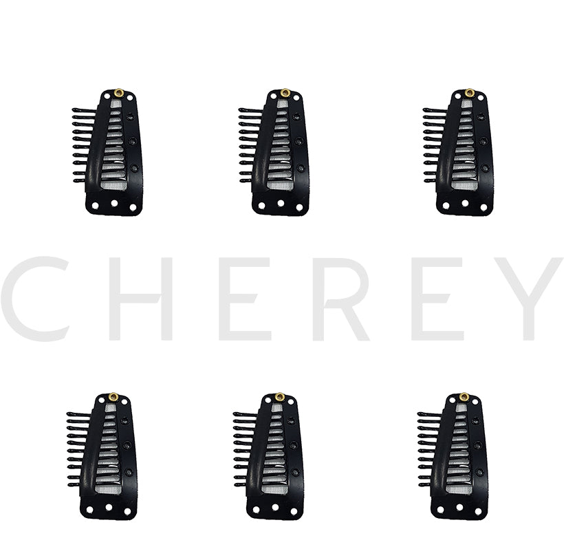 KIT 50 Tic Tac Hair Extension Clips AM-Nº1 #BLACK