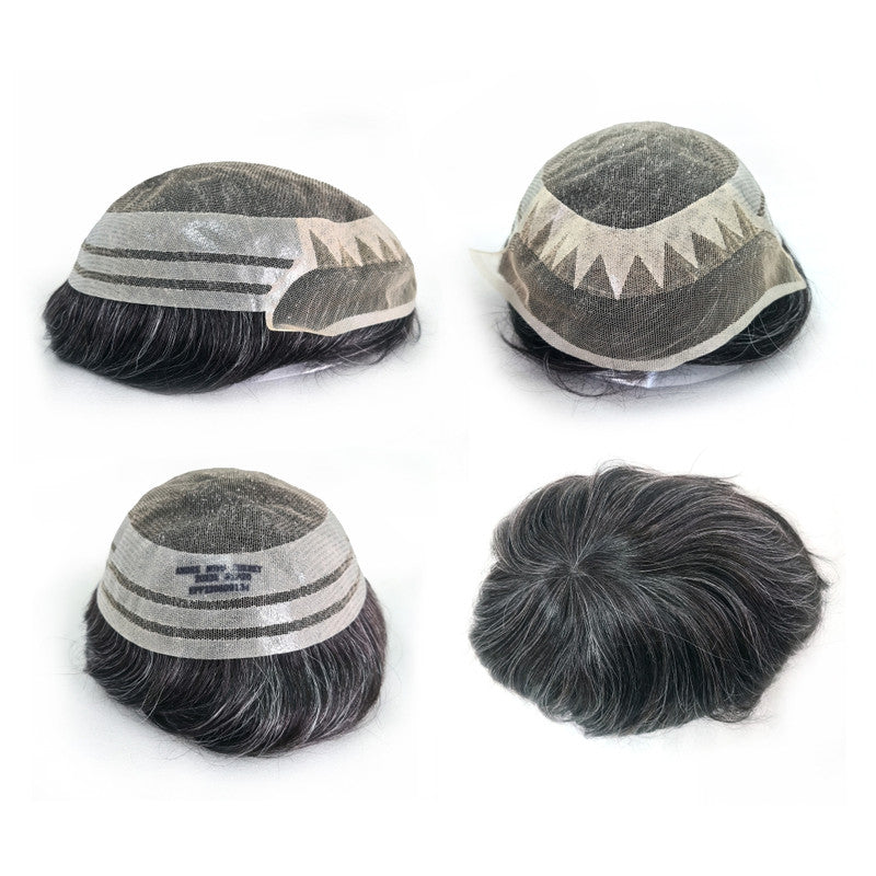 Hybrid Hair Prosthesis Model André with knot 20x25 D= 115%