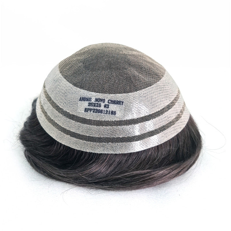 Hybrid Hair Prosthesis Model André with knot 20x25 D= 115%