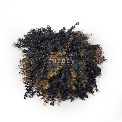 Aplique Coque Afro Puff Fibra Sintética P10