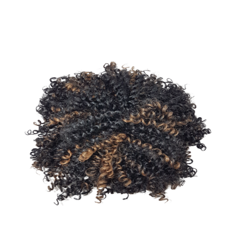 Aplique Coque Afro Puff Fibra Sintética P10