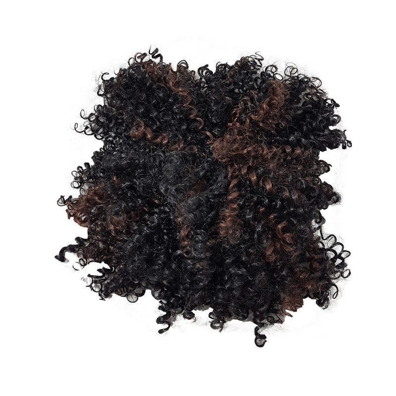 Aplique Coque Afro Puff Fibra Sintética P10