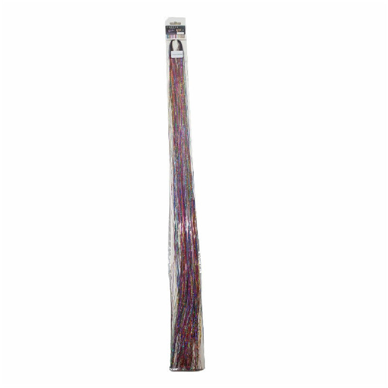 Aplique para cabelos Gliter 24 Colorido 1 Par