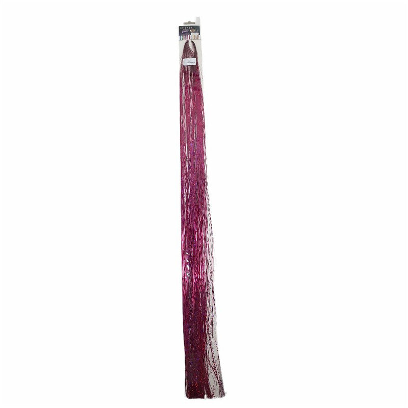 Aplique para cabelos Gliter 24 Colorido 1 Par