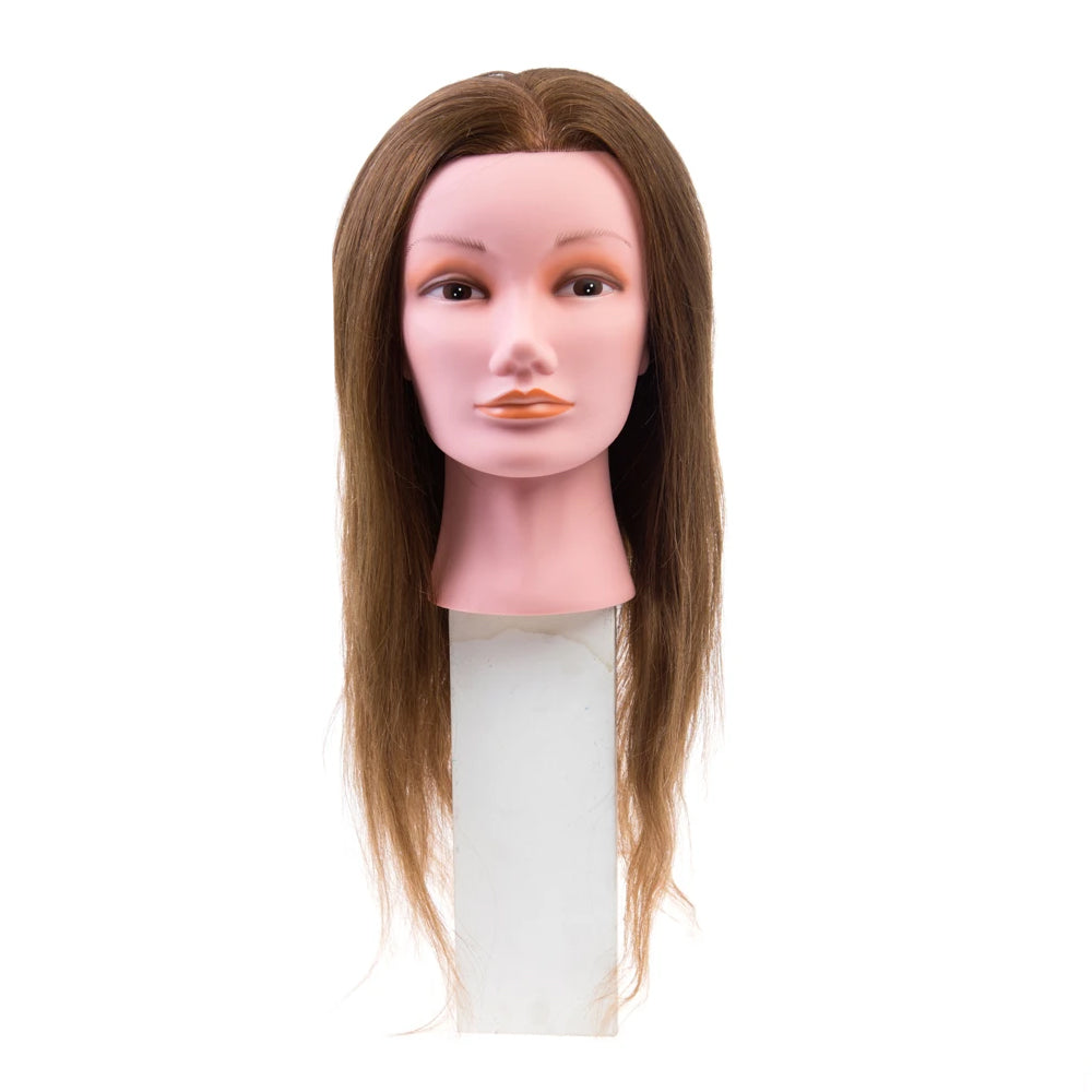 Natural Mannequin CH807 20" #403 (Honey) 100% Natural Hair