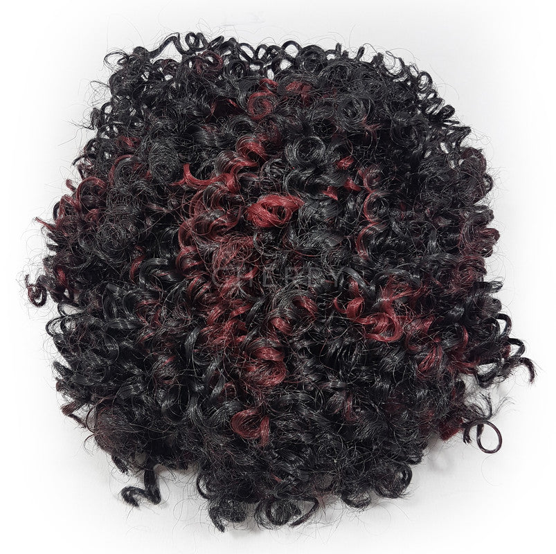 Aplique Coque Afro Puff Fibra Sintética P10