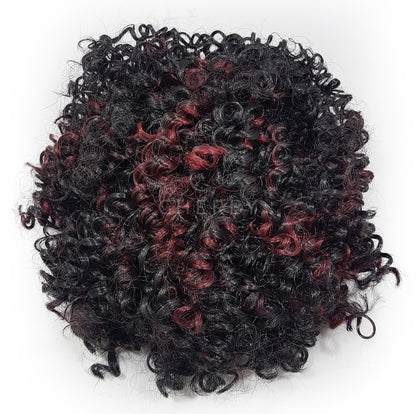 Aplique Coque Afro Puff Fibra Sintética P10
