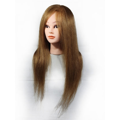 Cabeça De Manequim P/ Treinamento 90% Natural NT08 50CM #27