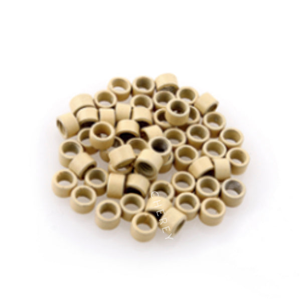 Argolinhas sem Silicone 100PÇS #Creme